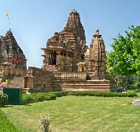 Khajuraho ville à Madhya Pradesh, circuit Inde du Nord